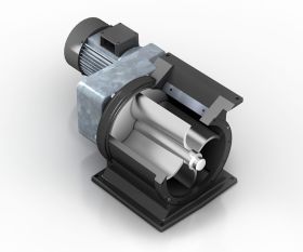 4-Kammern Zellenradschleuse